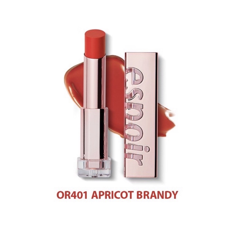 Son Thỏi Espoir Lipstick Nowear Shine - OR401 Apricot Brandy