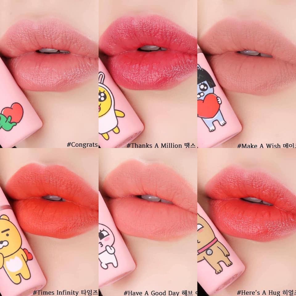 Son Thỏi Mac Powder Kiss Lipstick (Version Kakao Friends)