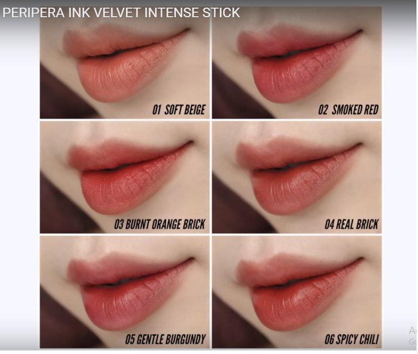 Son Thỏi Peripera Ink Velvet Intense Stick