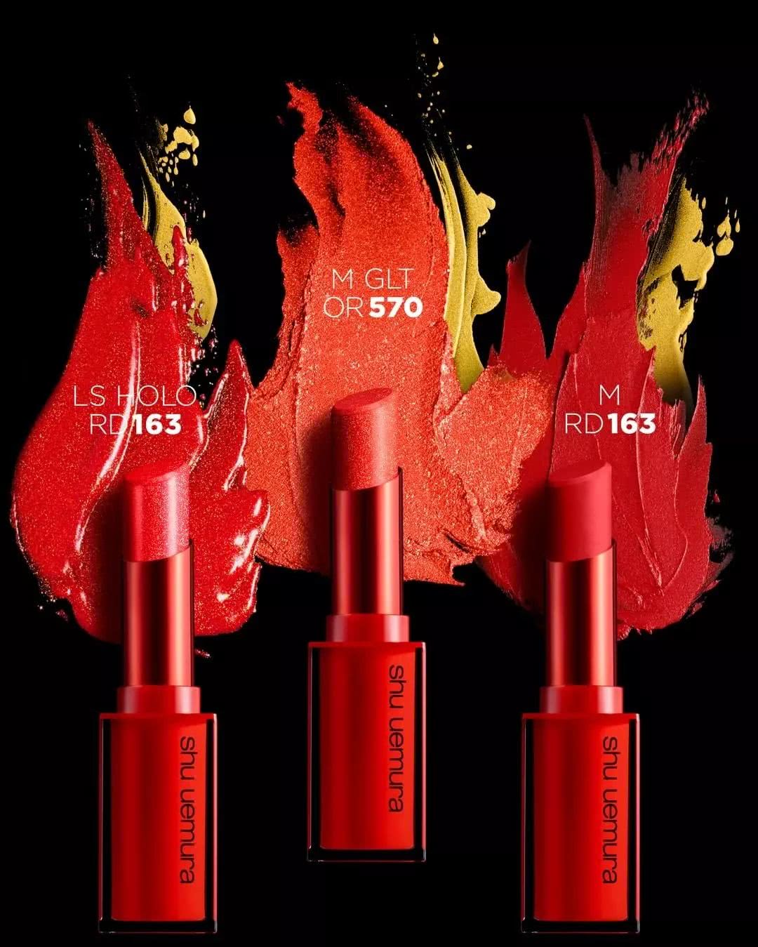 Son Thỏi Shu Uemura Rouge Unlimited Matte (Metallic) (vỏ đỏ)