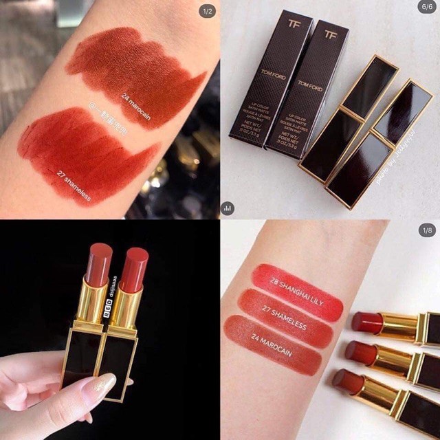 Son Thỏi Tom Ford Lip Color Satin Matte 3.3g