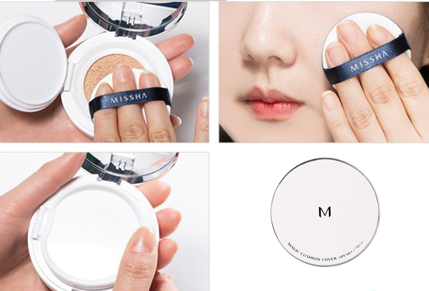 Phấn nước Missha M Magic Cushion (vỏ trắng)