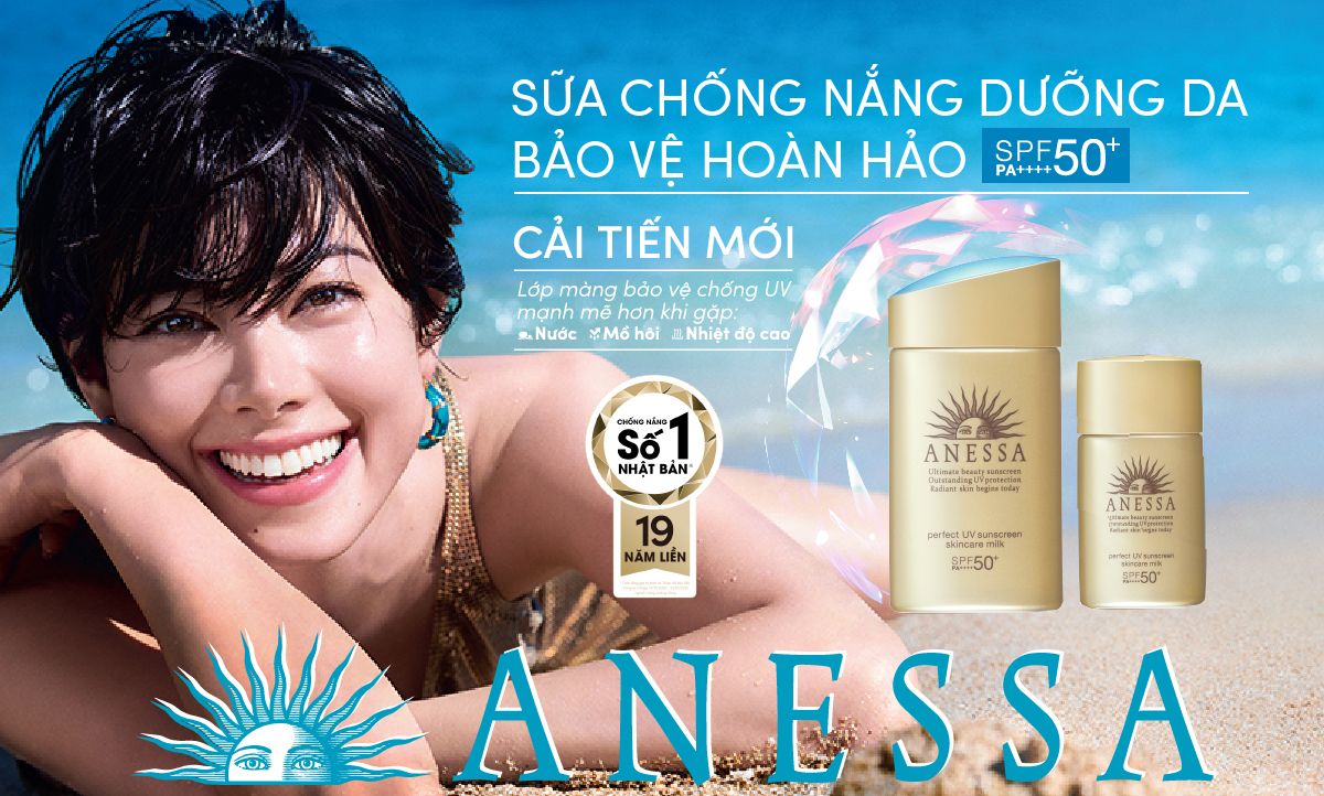 Sữa Chống Nắng Anessa Perfect UV Sunscreen Skincare Milk