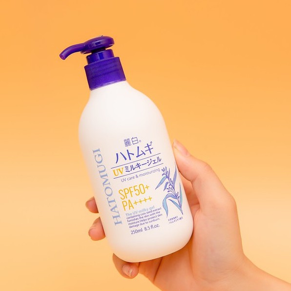 Sữa Dưỡng Thể Trắng Da Chống Nắng Hatomugi SPF50 - 250ml