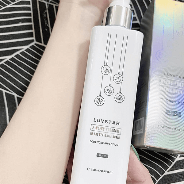 Sữa Dưỡng Thể Trắng Da Luvstar Body Tone-Up Lotion 250ml