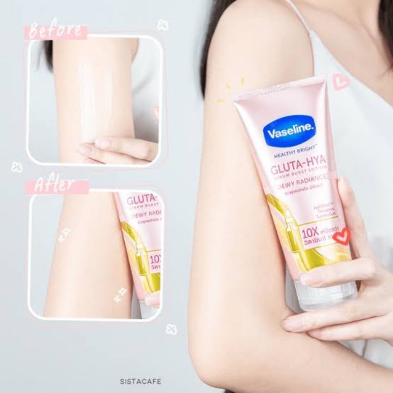 Sữa Dưỡng Thể Vaseline Gluta Hya Dewy Radiance 330ml