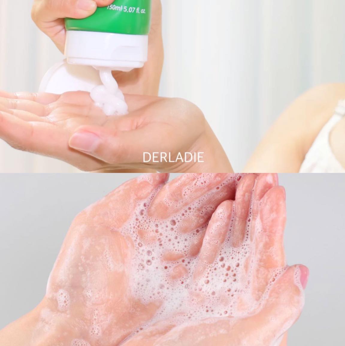 Sữa Rửa Mặt Derladie Herbal Extract Care Deep Cleansing Foam 150ml