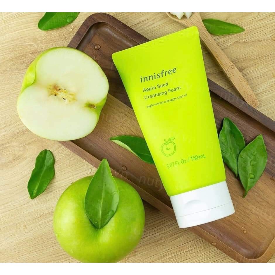 Sữa rửa mặt Innisfree Apple Seed Soft Cleansing Foam 150ml