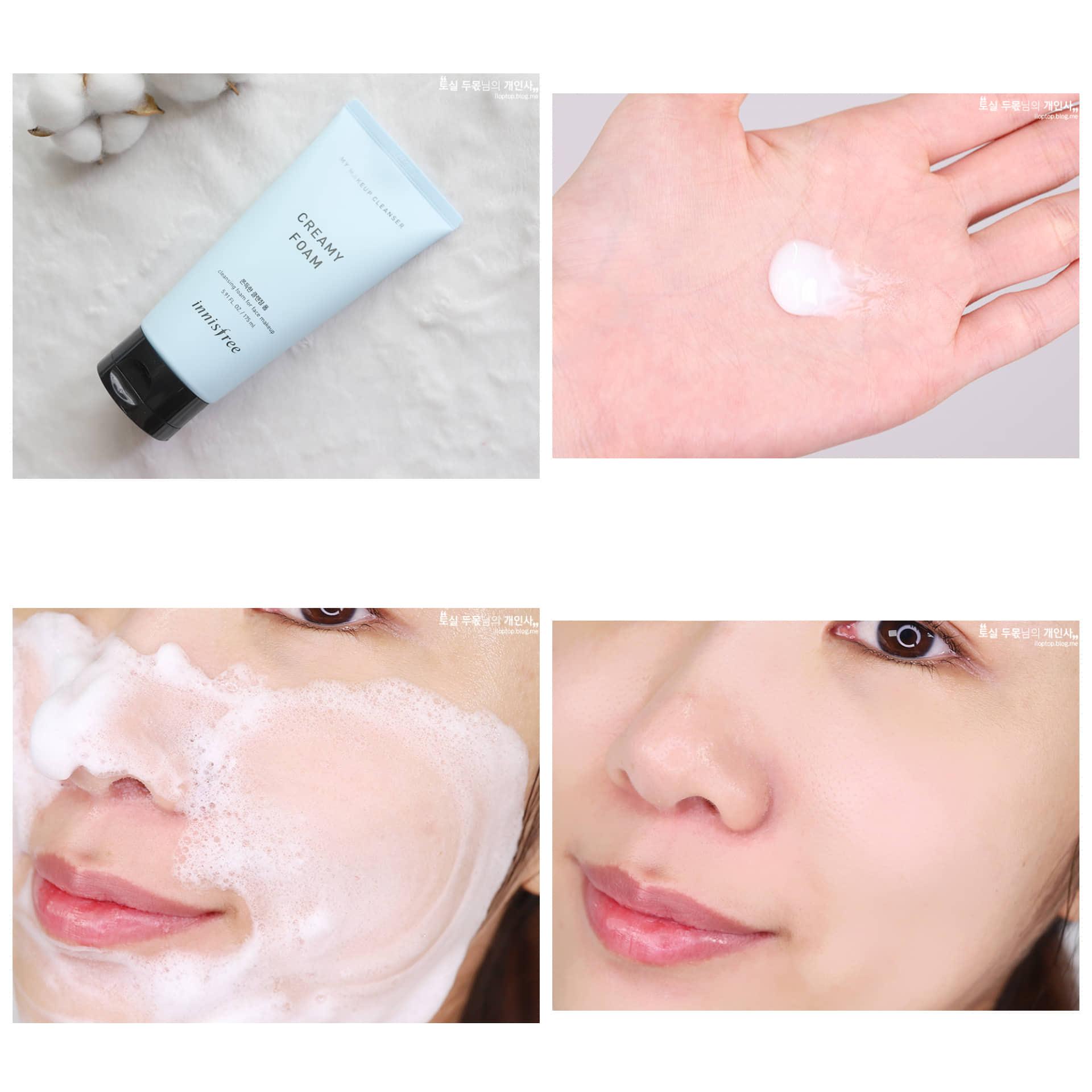 Sữa Rửa Mặt Innisfree My Makeup Cleanser Creamy Foam 175ml