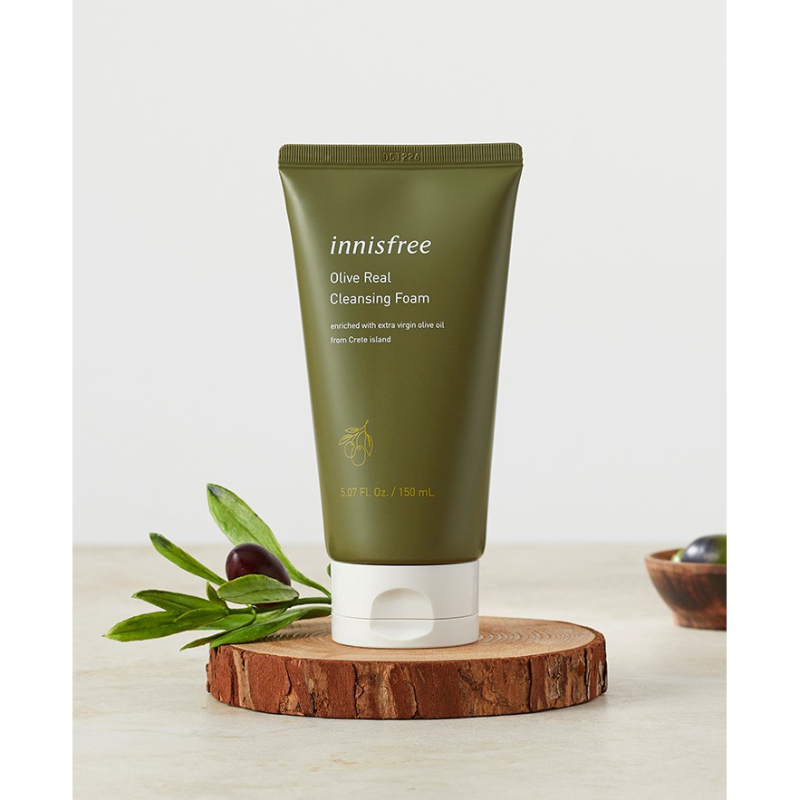 Sữa Rửa Mặt Innisfree Olive Real Cleansing Foam 150ml