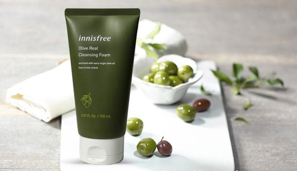 Sữa Rửa Mặt Innisfree Olive Real Cleansing Foam 150ml