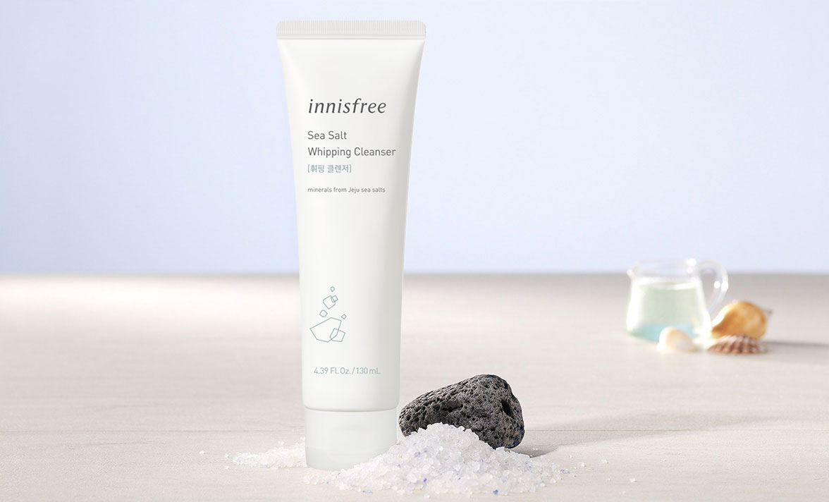 Sữa rửa mặt Innisfree tạo bọt Sea Salt Whipping Cleanser 130ml