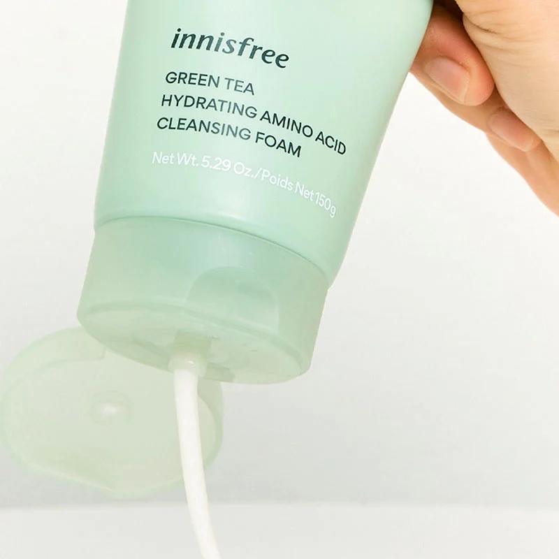 Sữa Rửa Mặt Innisfree Trà Xanh Green Tea Hydrating Amino Acid Cleansing Foam 150g