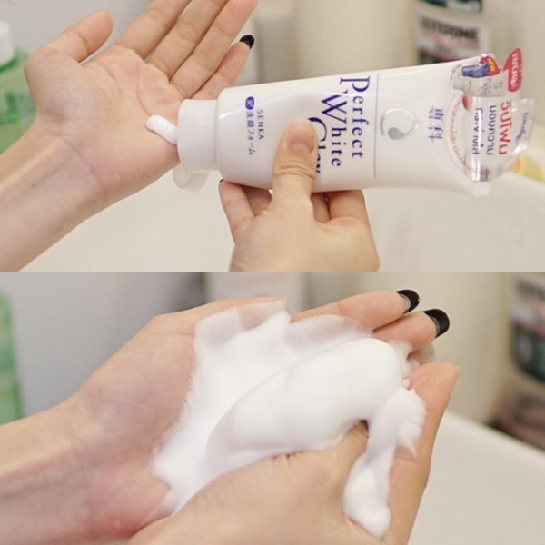 Sữa Rửa Mặt Senka Perfect White Clay