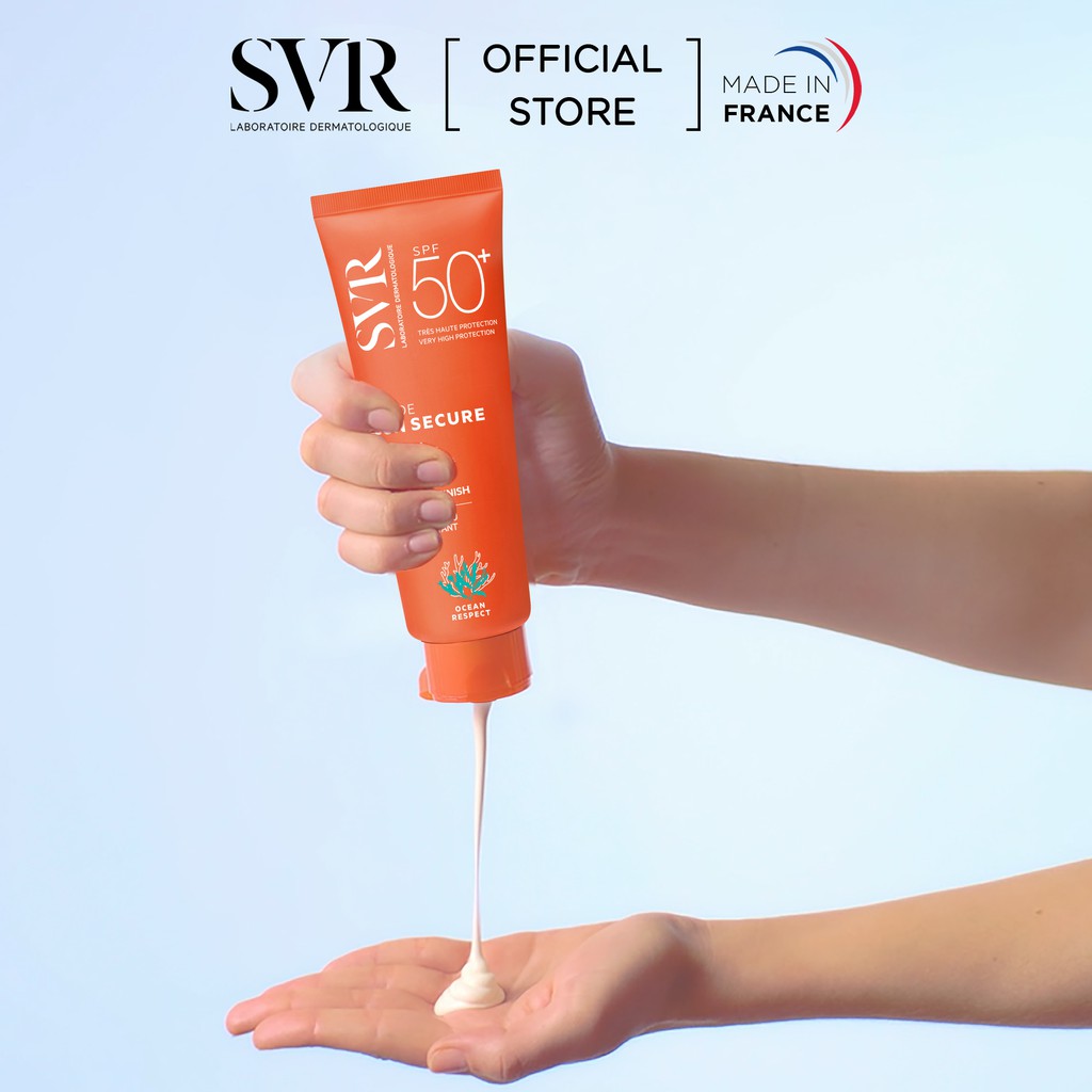 Kem Chống Nắng SVR Fluide Sun Secure SPF 50+ (Mẫu Mới) (Nội Địa)