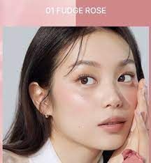 Phấn Má Hồng Dạng Thạch Too Cool For School Blush Beam Duo 7.6g - 01 Fudge Rose