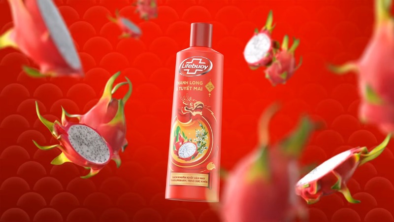 Sữa Tắm Lifebuoy Thanh Long & Tuyết Mai 200g