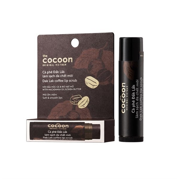 Tẩy Tế Bào Chết Môi Cà Phê Đắk Lắk Cocoon Lip Scrub 5g