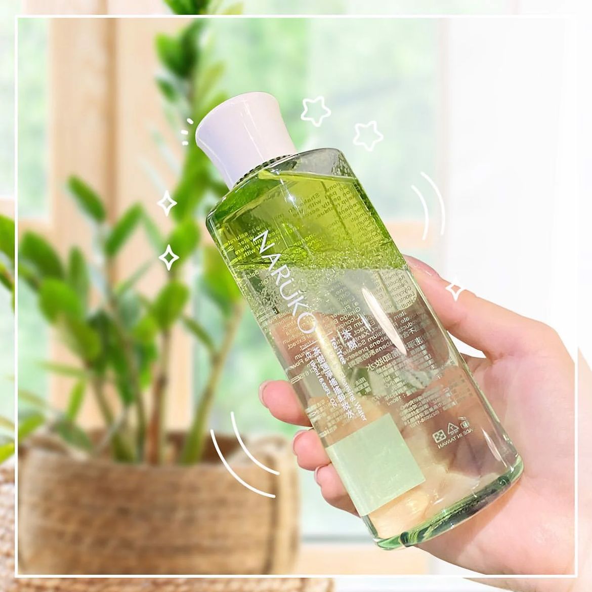 Tẩy Trang Hai Lớp Naruko Tea Tree Shake-Up Cleansing Water 190ml