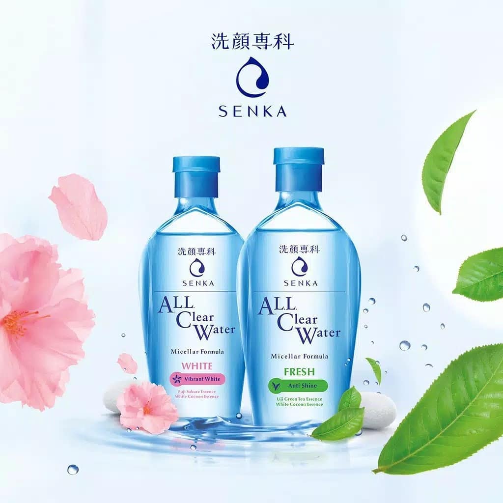 Nước tẩy trang Senka Micellar