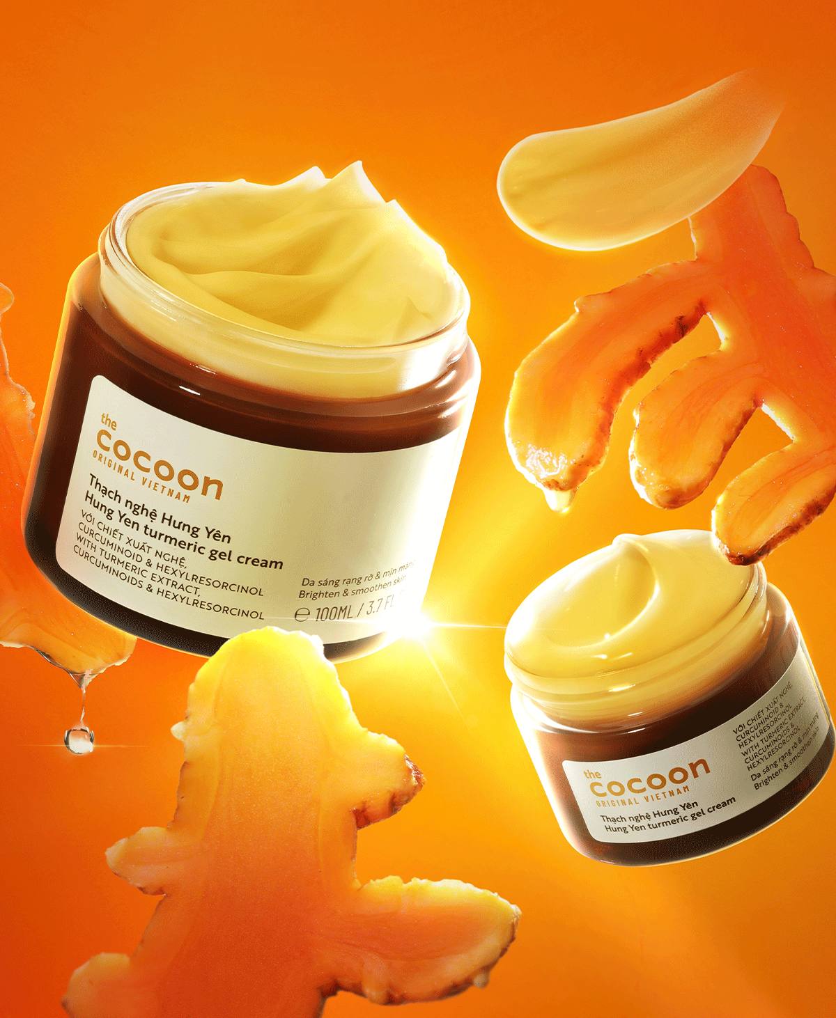 Thạch Nghệ Hưng Yên Cocoon Hưng Yên Turmeric Gel Cream 30ml