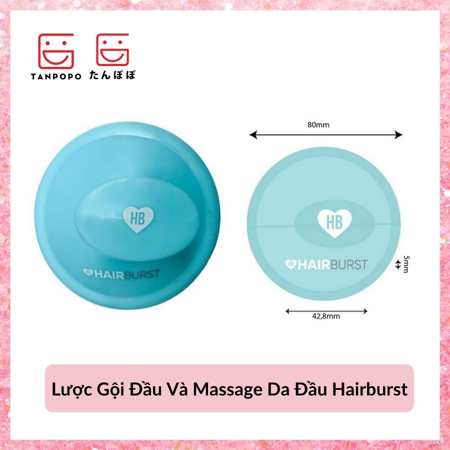 Lược Gội Đầu Và Massage Da Đầu Hairburst