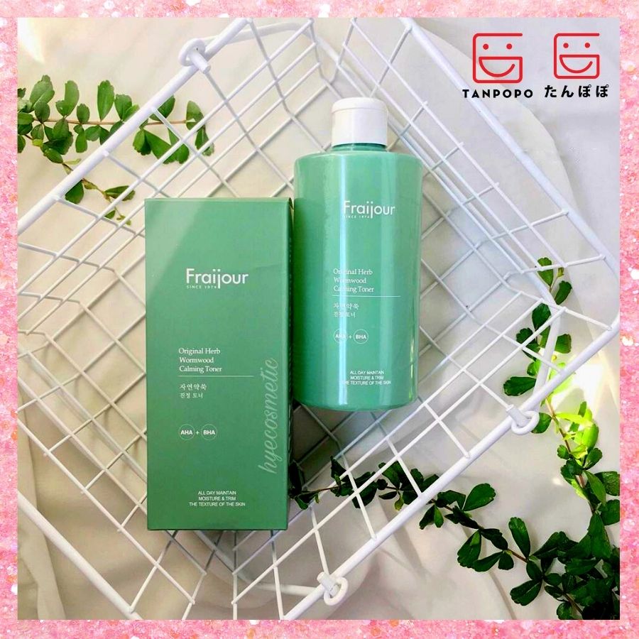 Nước hoa hồng Fraijour Original Wormwood Calming Toner 500ml