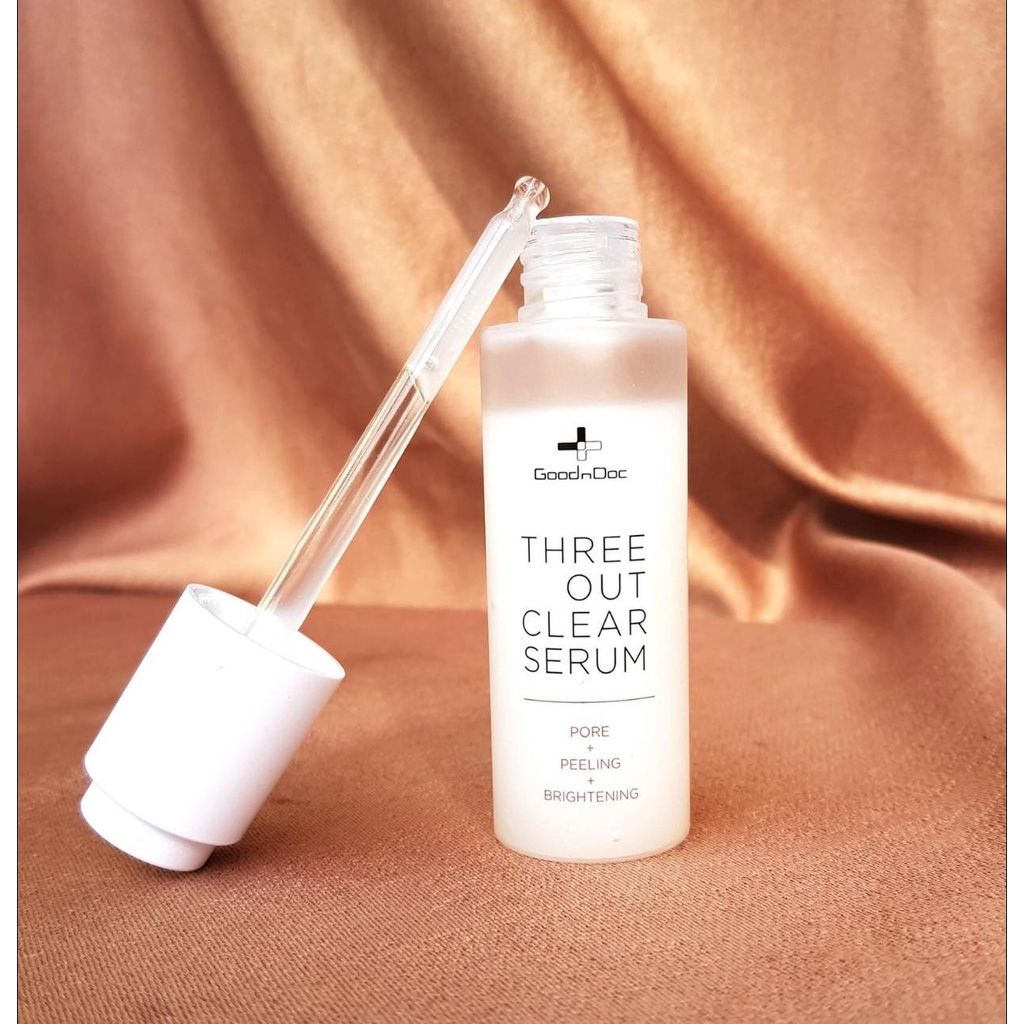 Tinh Chất Giảm Thâm Ngừa Mụn GoodnDoc Three Out Clear Serum 50ml
