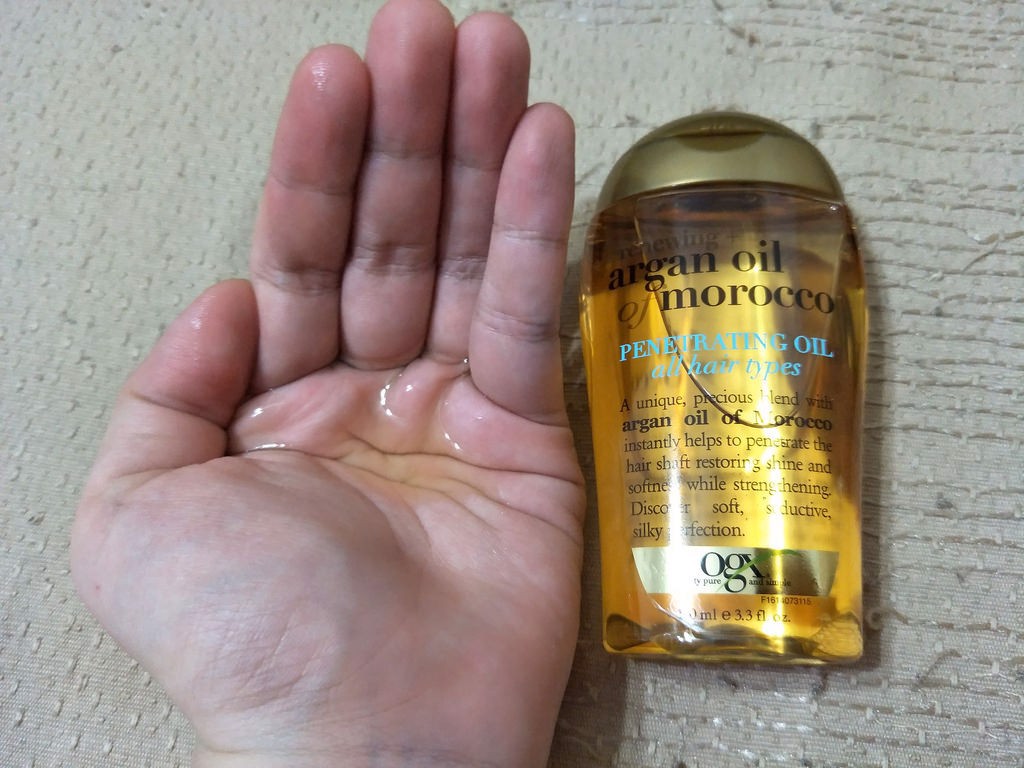 Tinh dầu dưỡng tóc OGX Renewing Argan oil of Morocco Penetrating 100ml