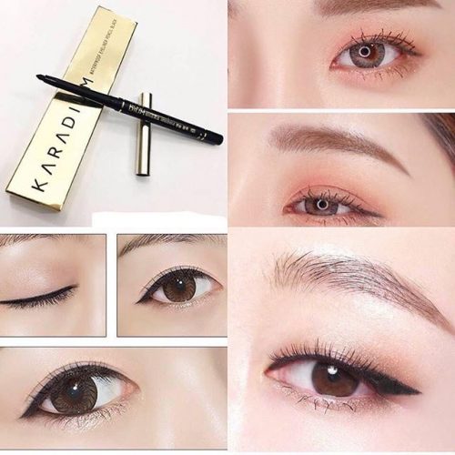 Chì Kẻ Mắt Không Trôi Karadium Waterproof Eyeliner Pencil Black