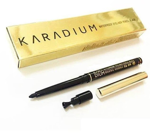 Chì Kẻ Mắt Không Trôi Karadium Waterproof Eyeliner Pencil Black