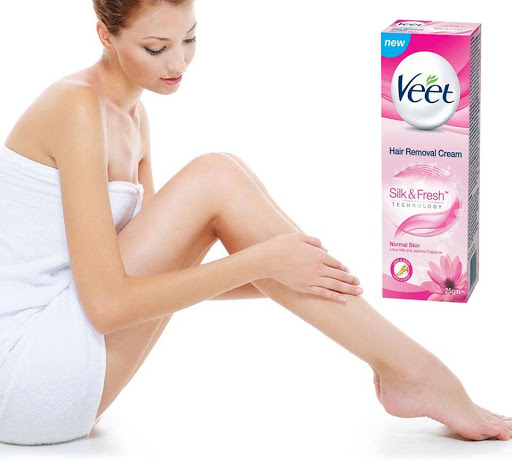 Kem Tẩy Lông VEET Silk Fresh Technology 100ml