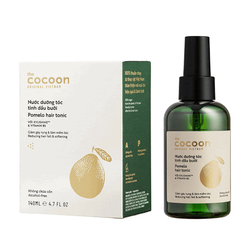 Nước Dưỡng Tóc Tinh Dầu Bưởi Cocoon Pomelo Hair Tonic 140ml