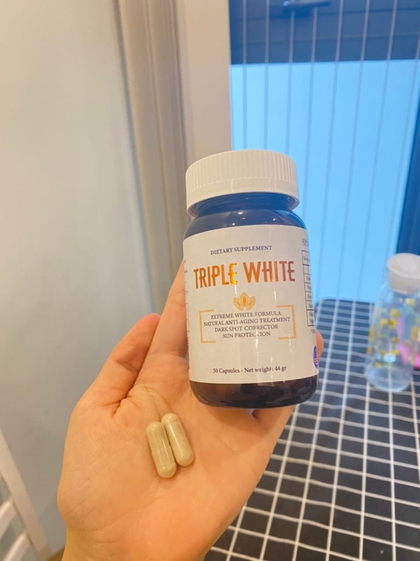 Viên Uống Trắng Da Dietary Supplement Triple White 50 Viên