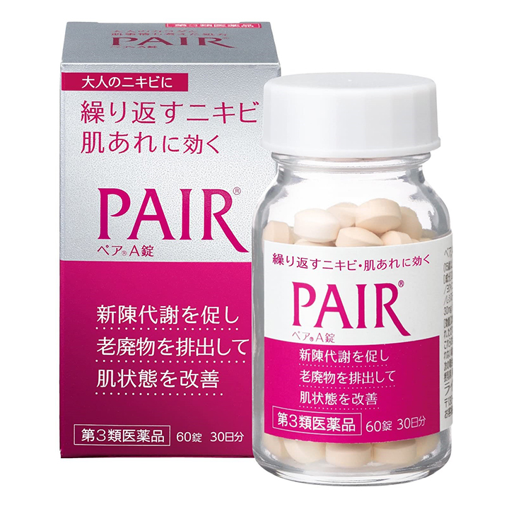 Viên uống trị mụn Pair 60 viên