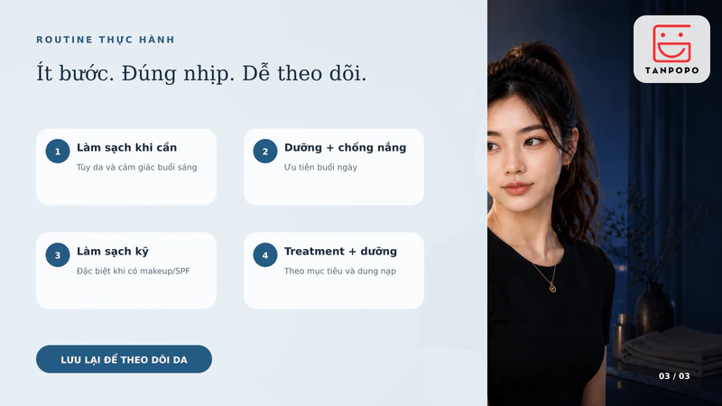 Hướng dẫn thực hành về routine sang va toi