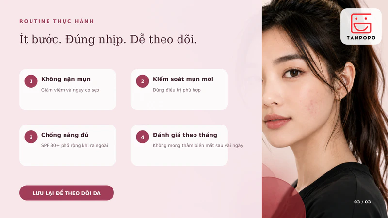 Hướng dẫn thực hành về tham sau mun