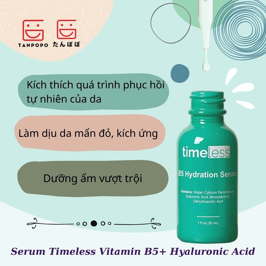 Serum Timeless Vitamin B5+ Hyaluronic Acid 30ml