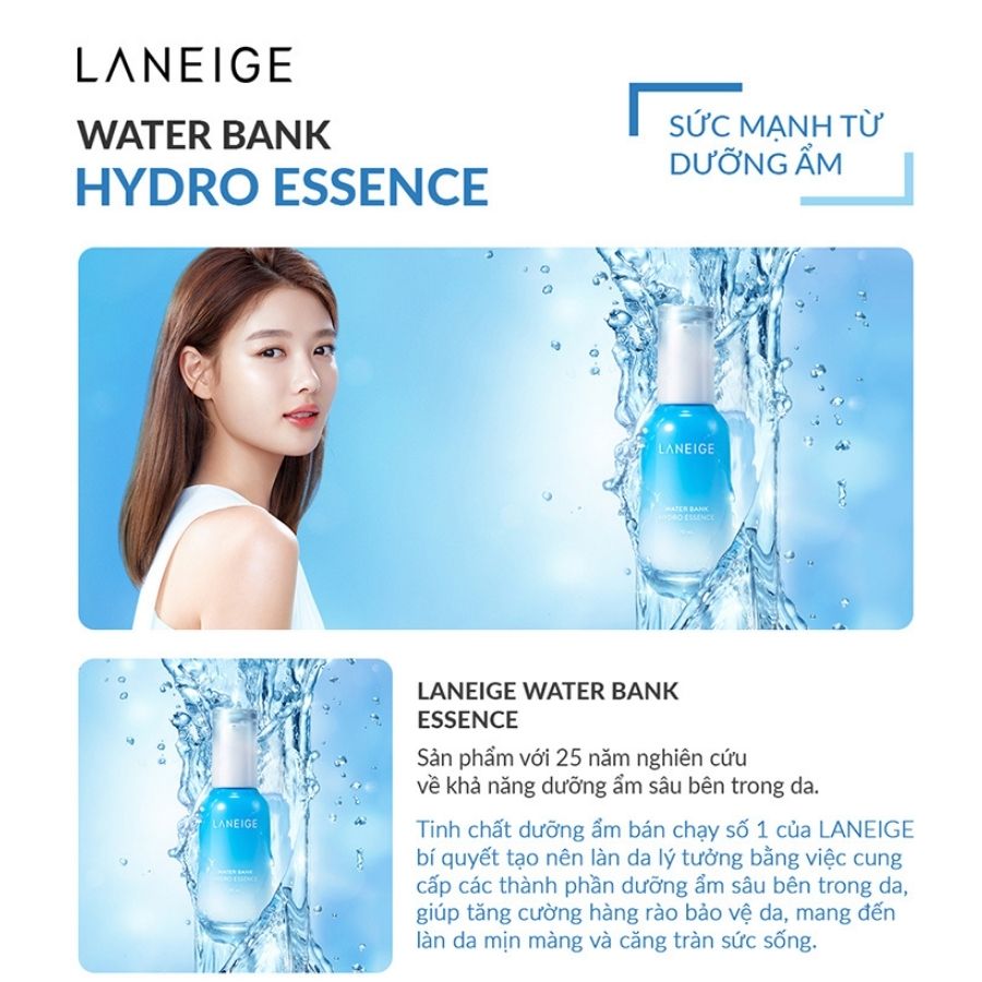 Tinh Chất Cấp Nước Laneige Water Bank Hydro Essence