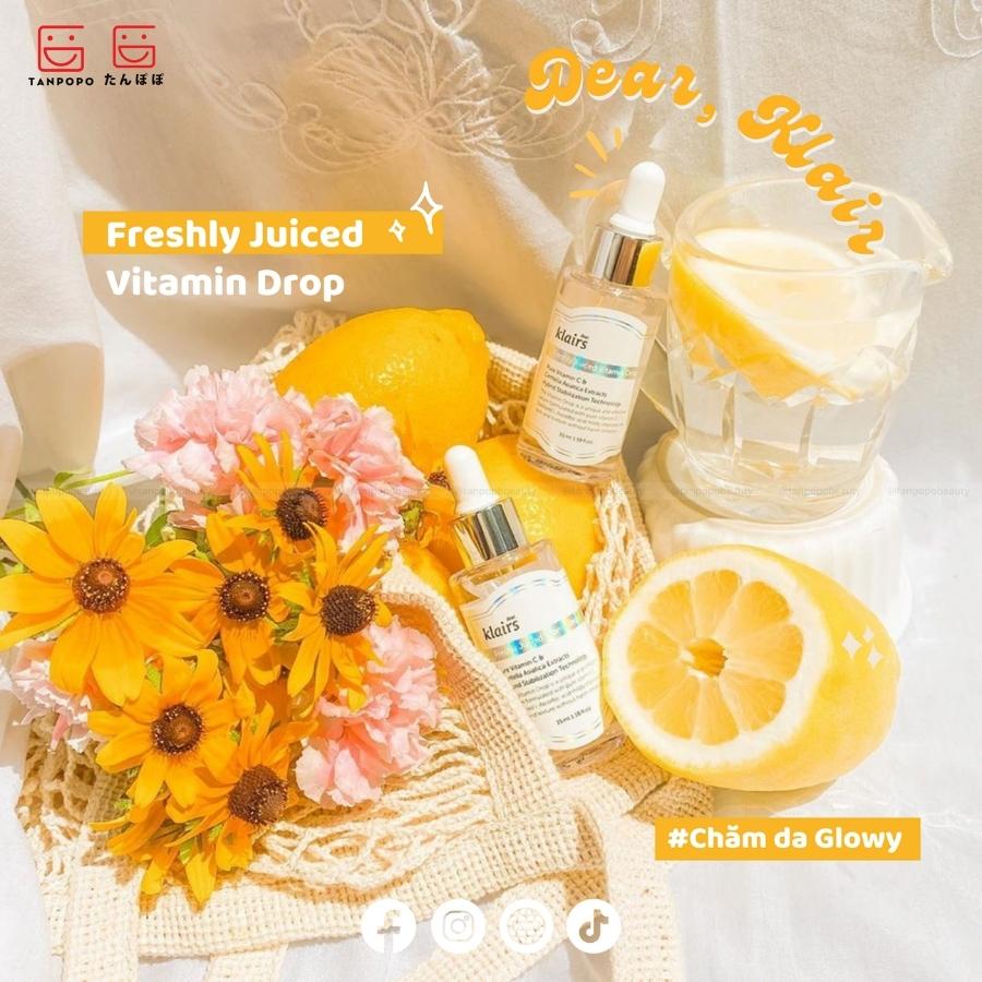 Serum Dưỡng Trắng Klairs Freshly Juiced Vitamin Drop 35ml