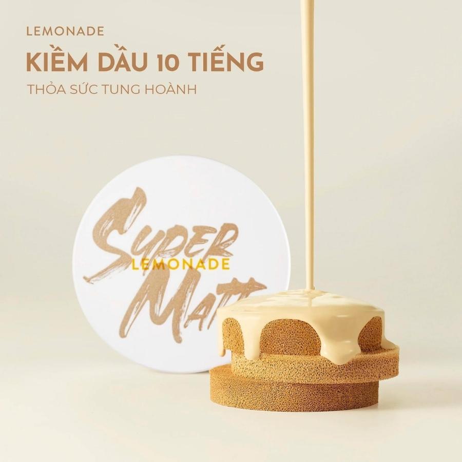 Phấn Nước Lemonade Siêu Kiềm Dầu Supermatte Cushion 15g