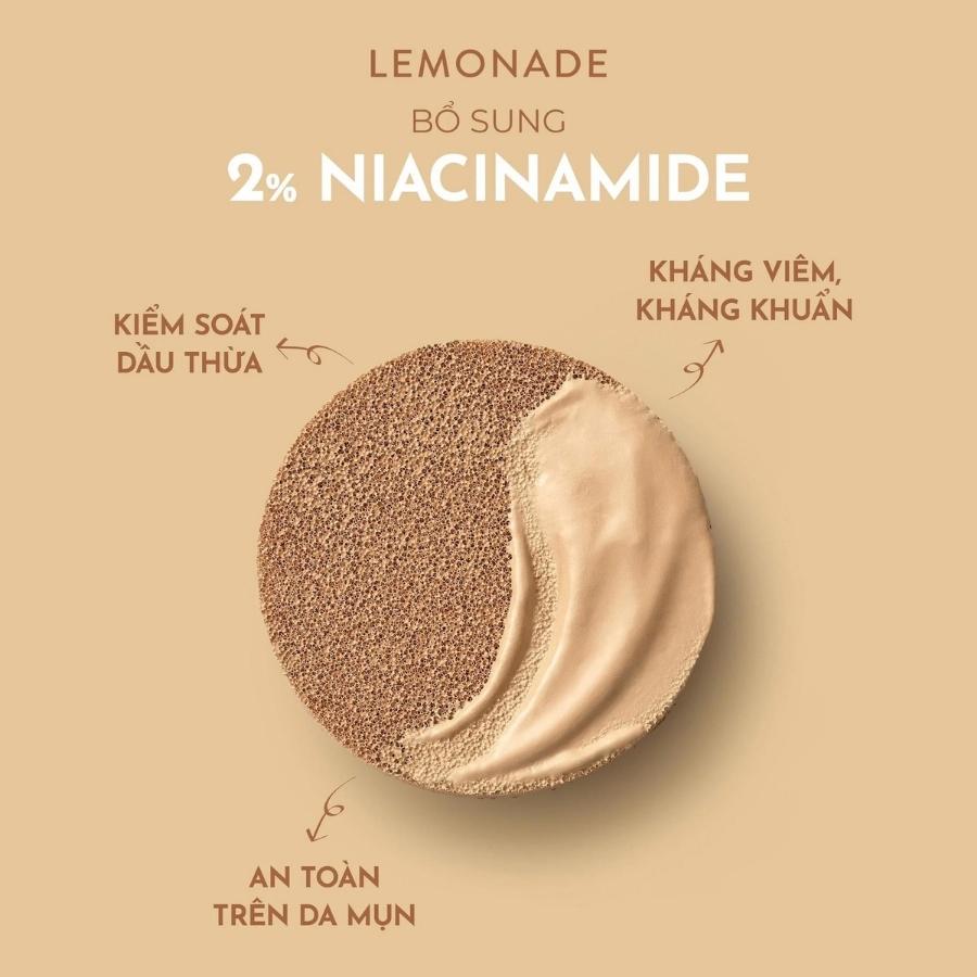 Phấn Nước Lemonade Siêu Kiềm Dầu Supermatte Cushion 15g