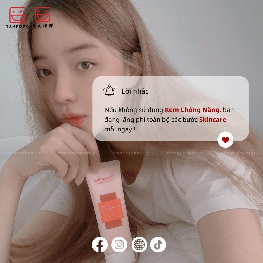 Kem Chống Nắng Cell Fusion C Toning Sunscreen