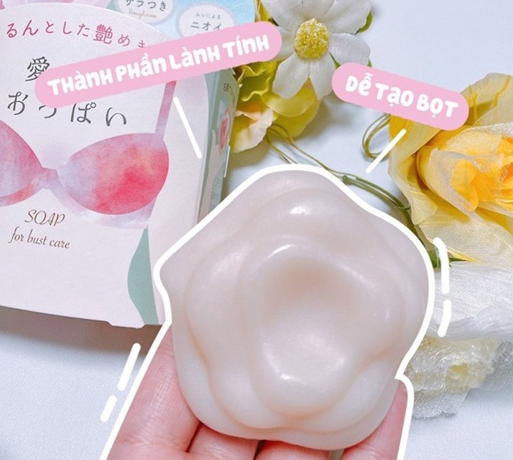 Xà Phòng Tắm Dành Cho Vùng Ngực Pelican Lovely Boobs Care Soap 70g