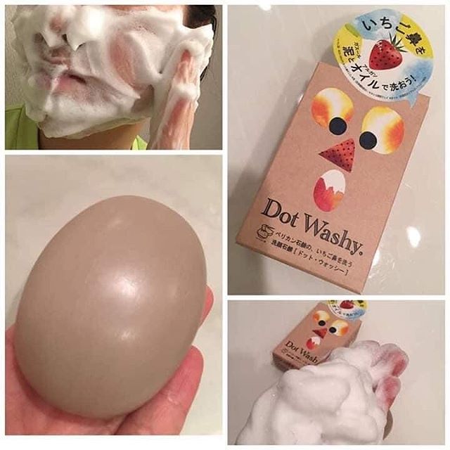 Xà phòng trị mụn đầu đen PELICAN Dot Washy 75g