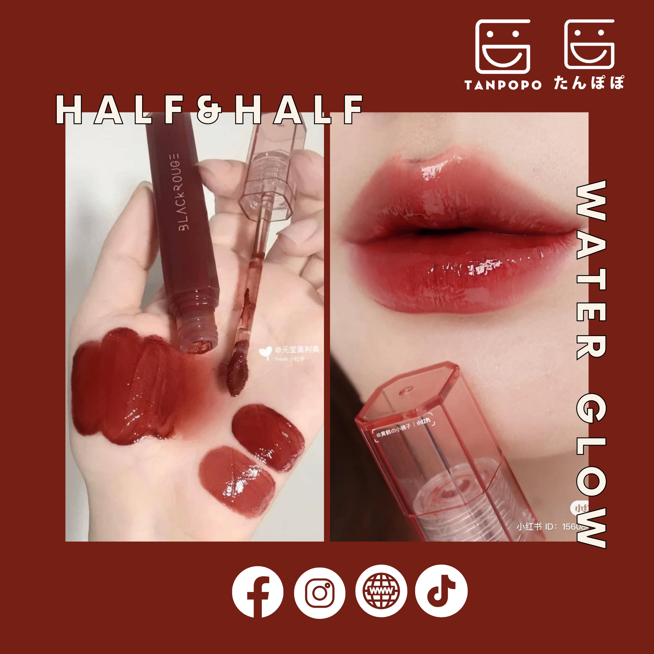 Son Kem BlackRouge Half & Half Water Glow - HG08