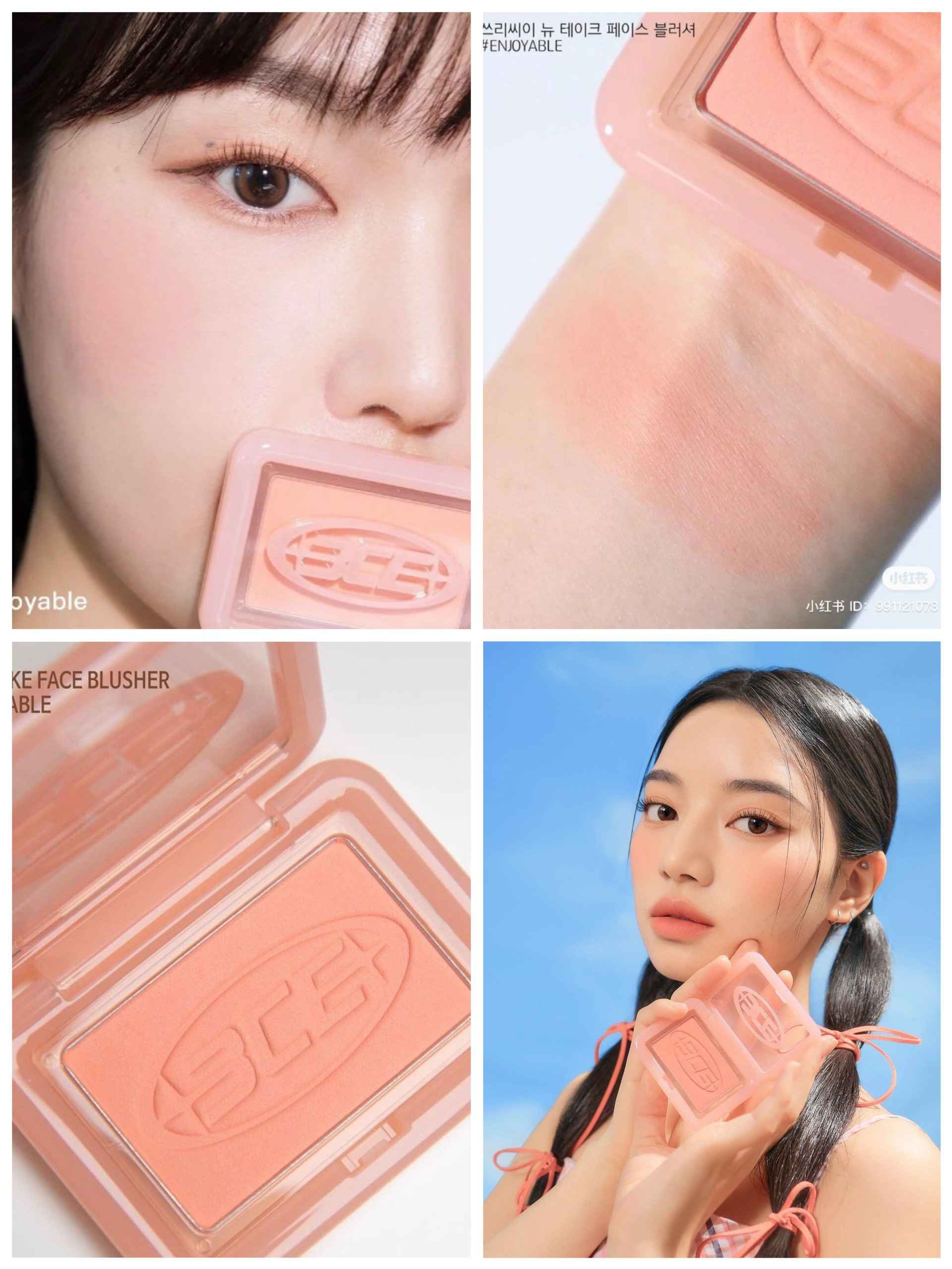 Phấn Má Hồng 3CE New Take Face Blusher 4.5g (Version Pure Pairing)