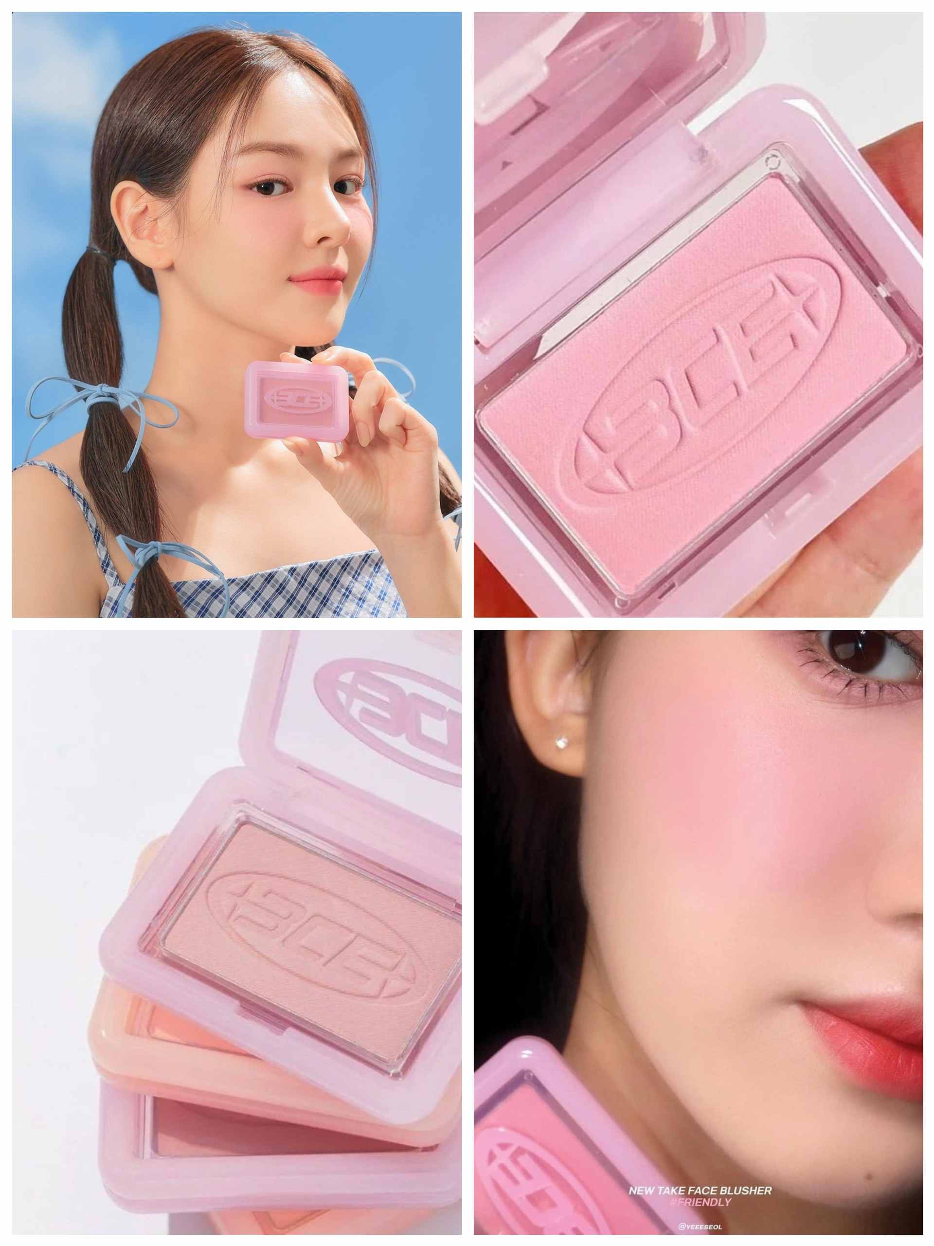 Phấn Má Hồng 3CE New Take Face Blusher 4.5g (Version Pure Pairing)