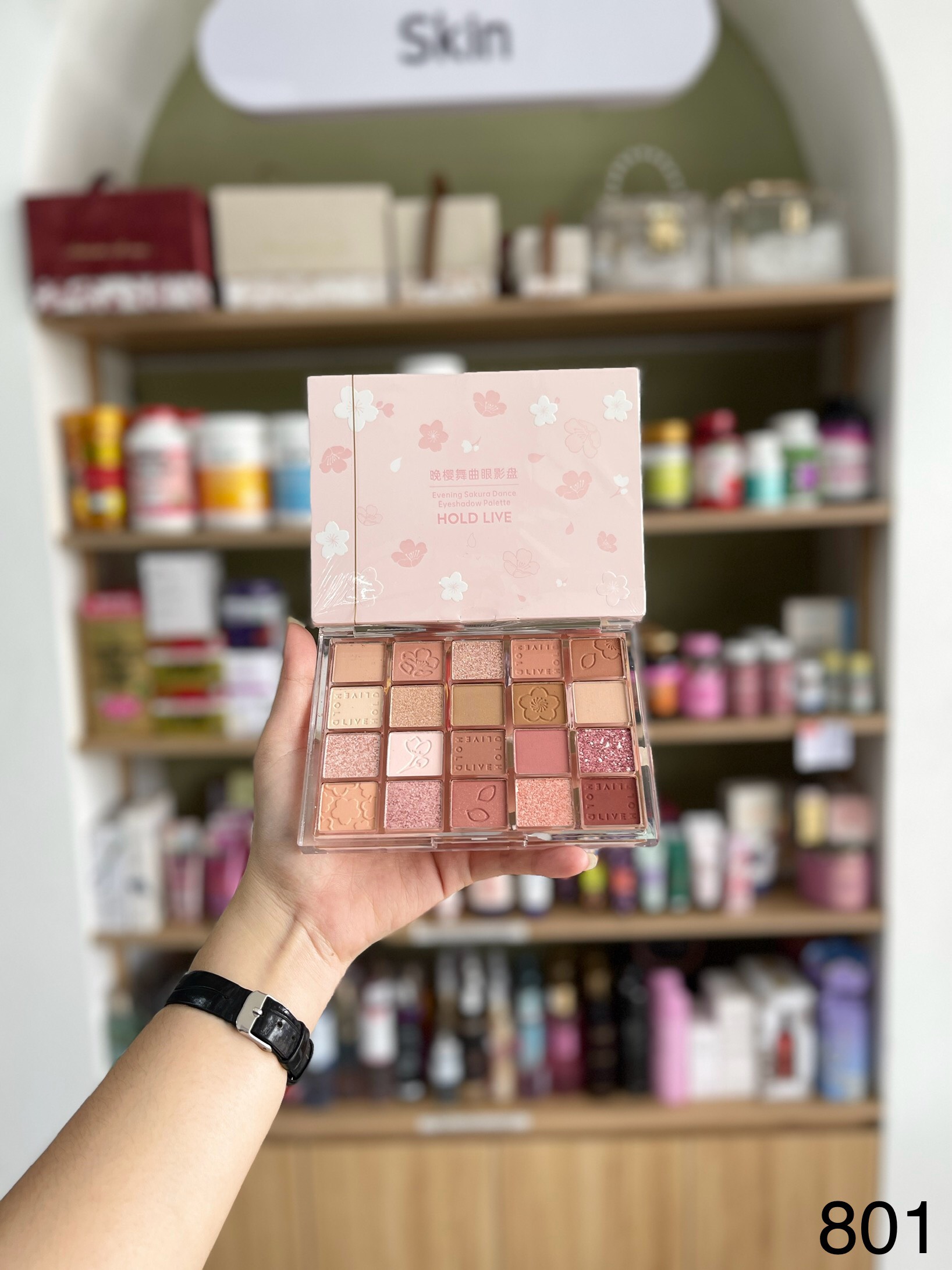 Bảng Phấn Mắt 20 Ô Hold Live Evening Sakura Dance Eyeshadow Palette 34g