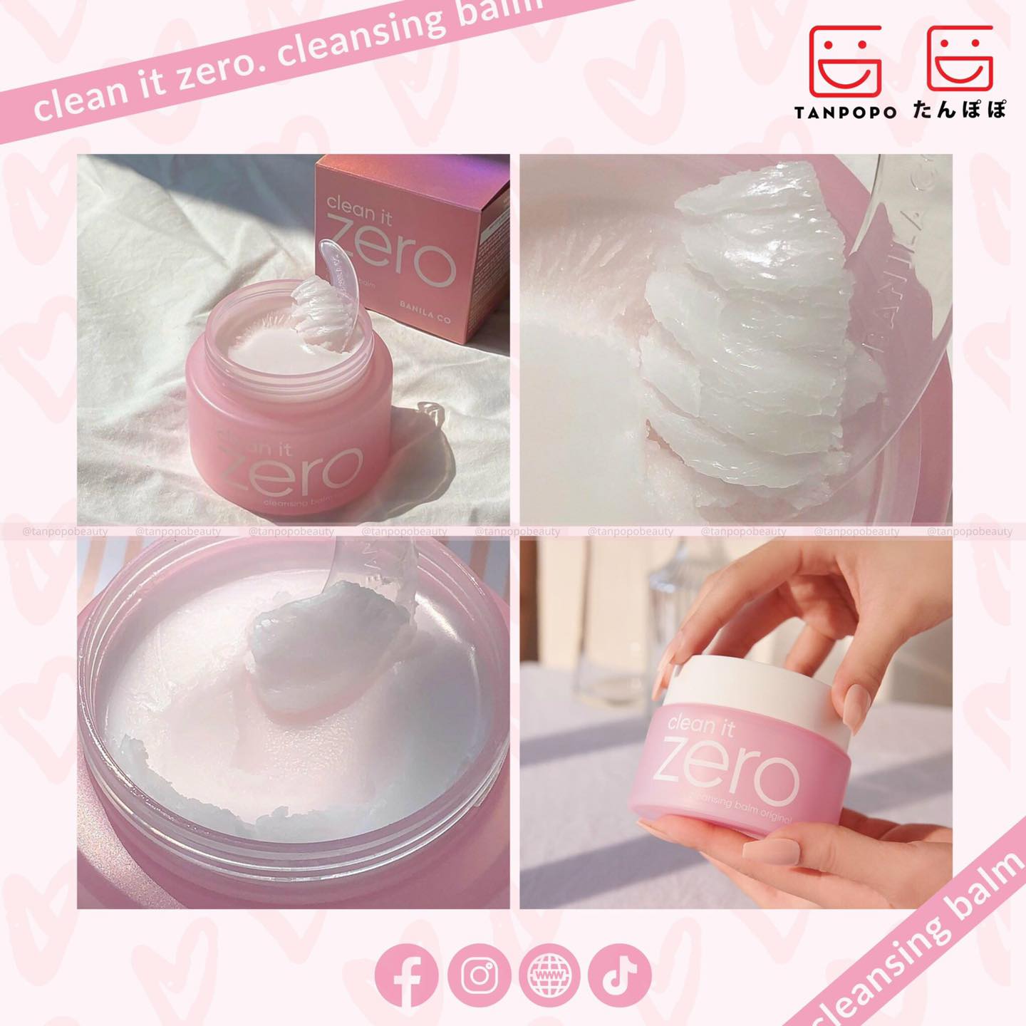 Sáp Tẩy Trang Banila Co Clean It Zero Cleansing Balm Original 100ml